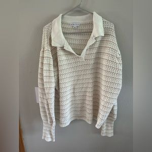 Ava and Viv Target open stitch sweater 2x